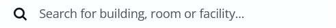 Screenshot of the map search bar